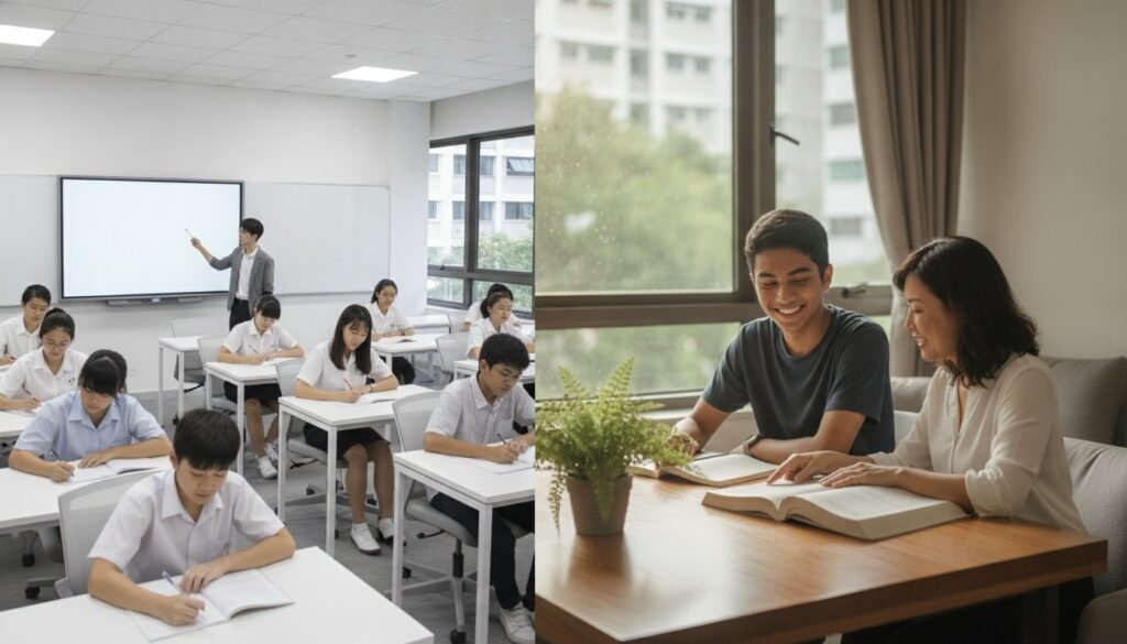 Home Tuition vs Tuition Centre in Singapore: The 2026 Parent’s Comparison Guide