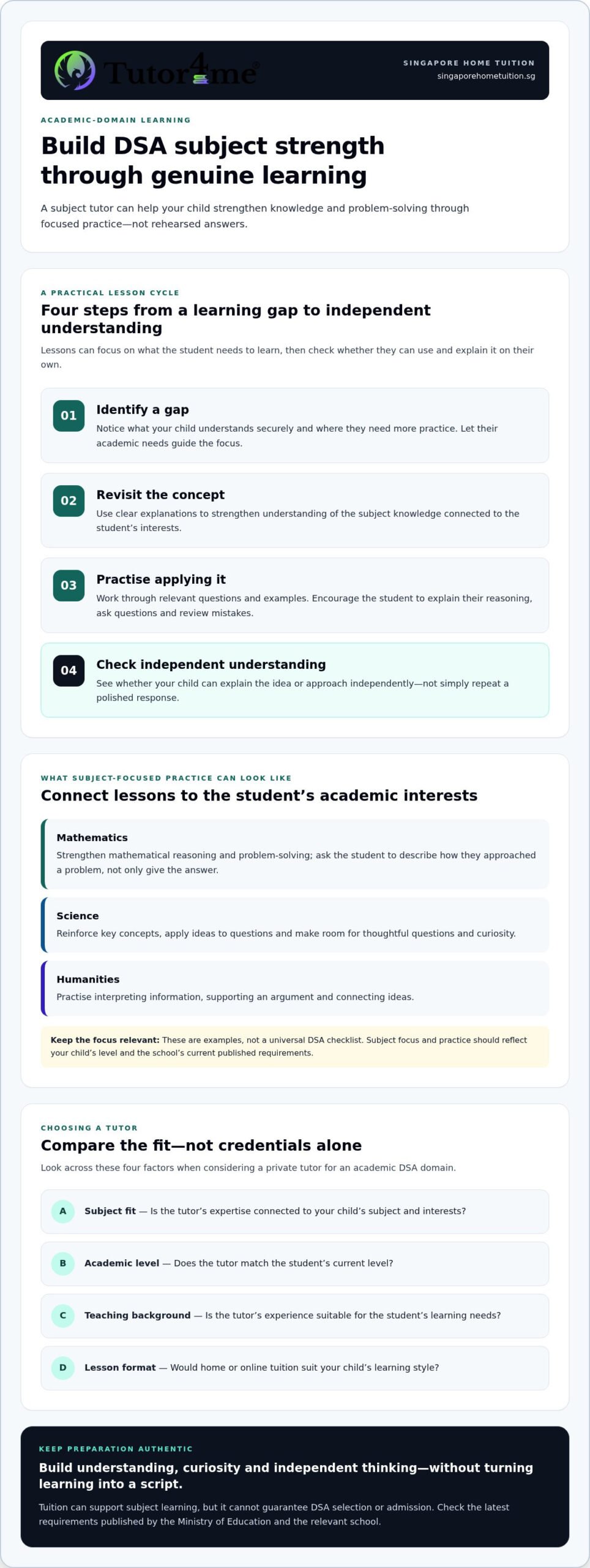 DSA Academic Domain Tutor: Parent’s Guide for 2026